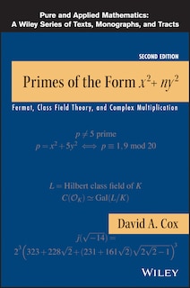 Front cover_Primes of the Form x2+ny2