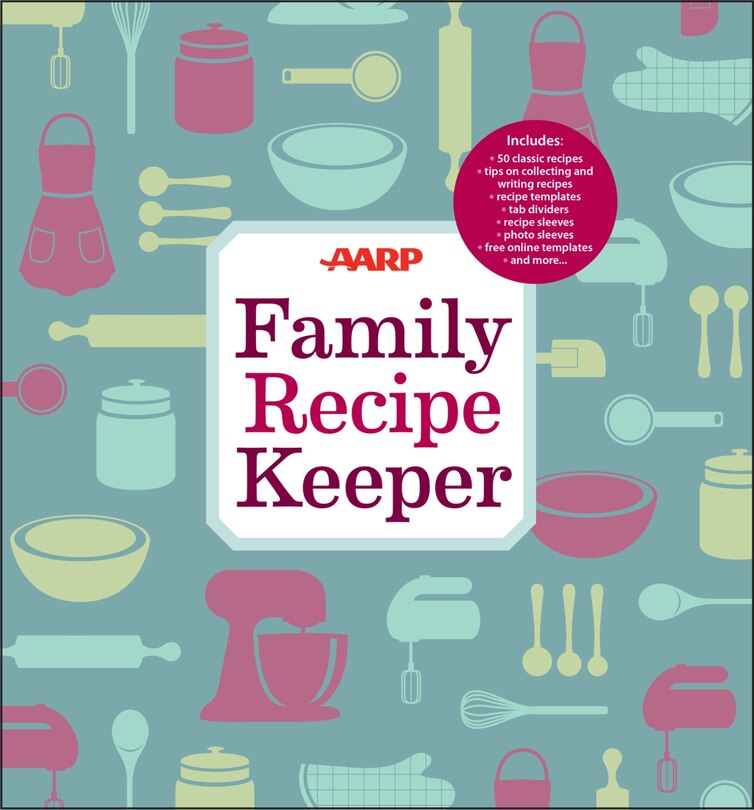 Front cover_AARP Family Recipe Keeper