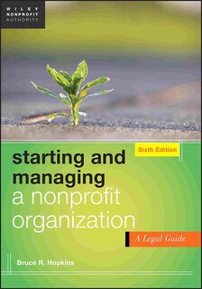 Front cover_Starting and Managing a Nonprofit Organization