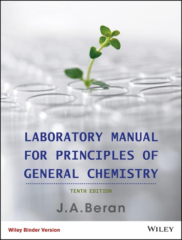 Couverture_Laboratory Manual for Principles of General Chemistry