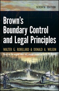 Front cover_Brown's Boundary Control and Legal Principles