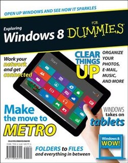 Couverture_Exploring Windows 8 For Dummies