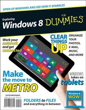 Couverture_Exploring Windows 8 For Dummies