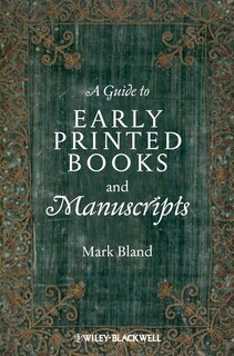 Front cover_A Guide to Early Printed Books and Manuscripts