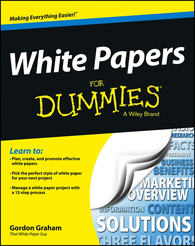 Front cover_White Papers For Dummies