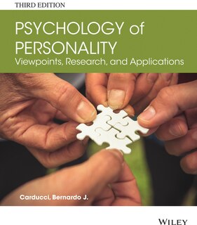 Couverture_Psychology of Personality