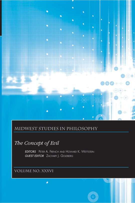 Couverture_The Concept of Evil, Volume XXXVI