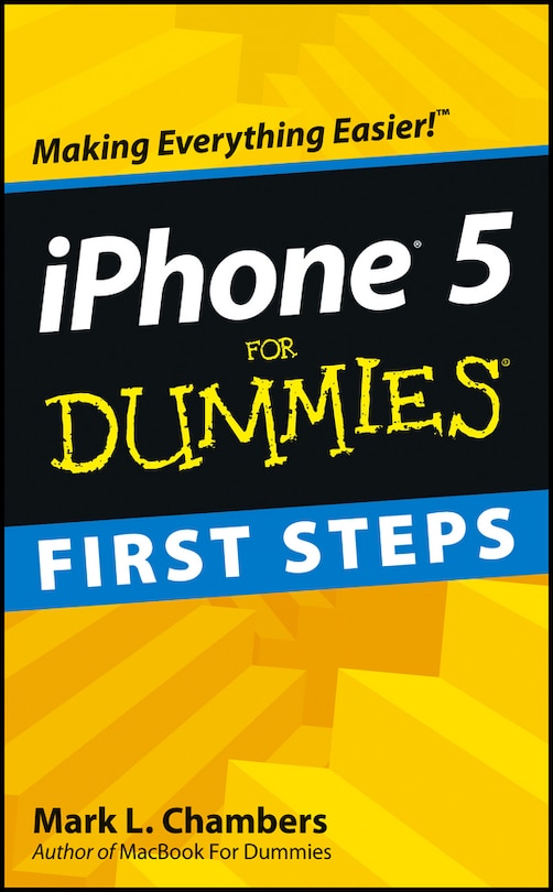 Front cover_iPhone 5 First Steps For Dummies