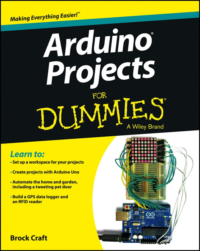 Front cover_Arduino Projects For Dummies