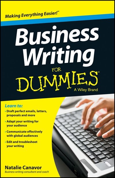 Front cover_Business Writing For Dummies