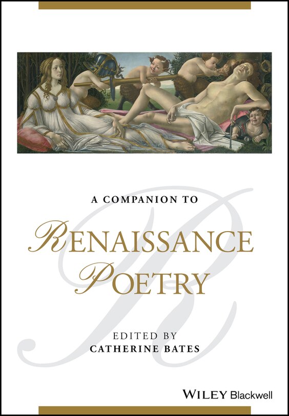 Couverture_A Companion to Renaissance Poetry