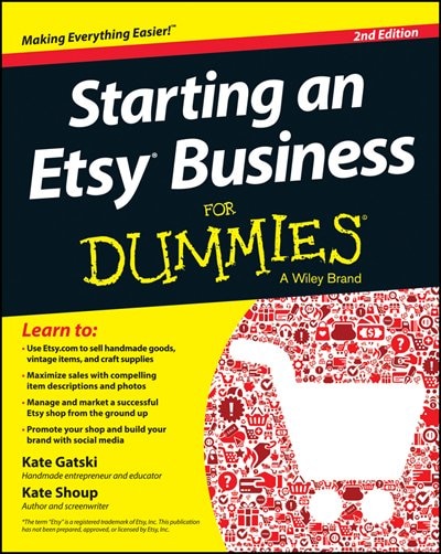 Front cover_Starting an Etsy Business For Dummies