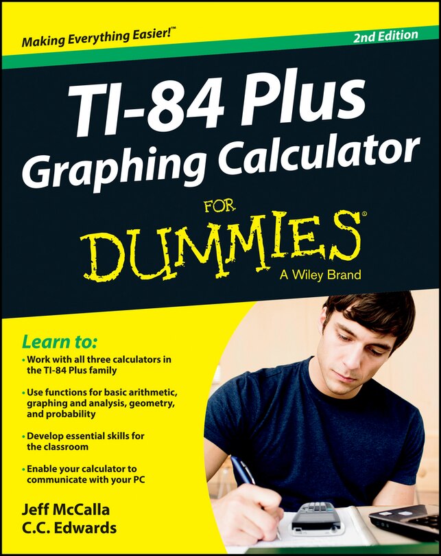 Front cover_TI-84 Plus Graphing Calculator For Dummies