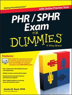 Front cover_PHR / SPHR Exam For Dummies
