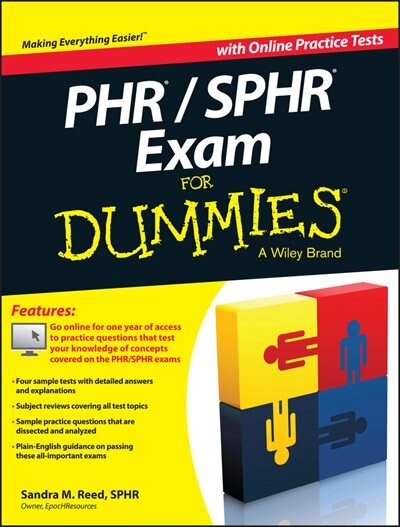 Front cover_PHR / SPHR Exam For Dummies