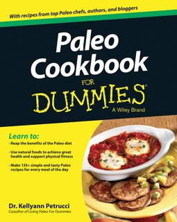 Front cover_Paleo Cookbook For Dummies