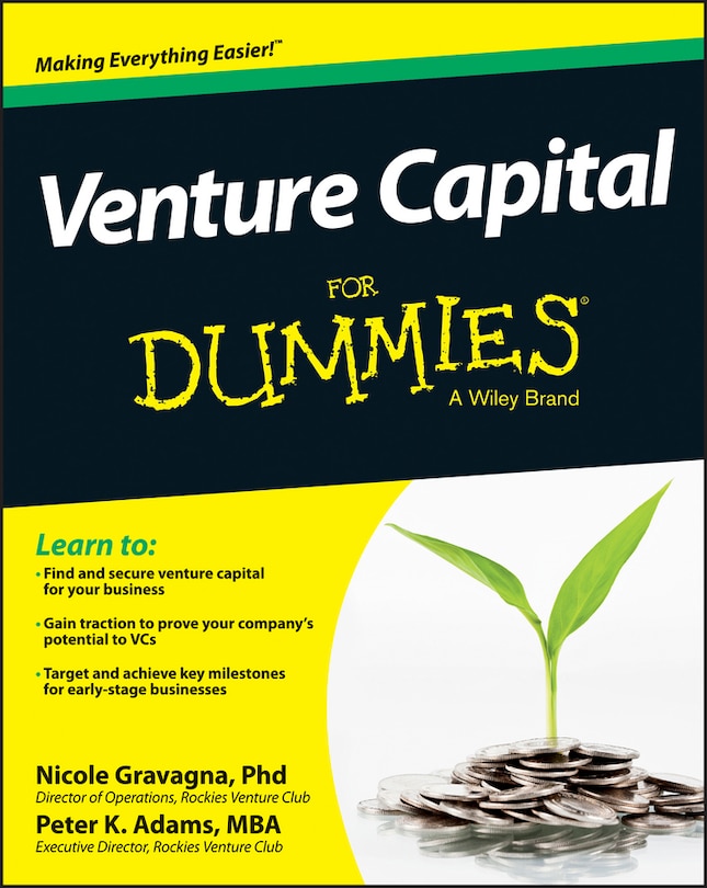 Front cover_Venture Capital For Dummies