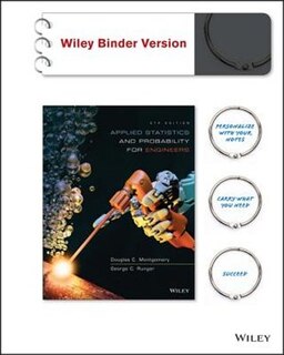 Front cover_Applied Statistics and Probability for Engineers, Binder Ready Version