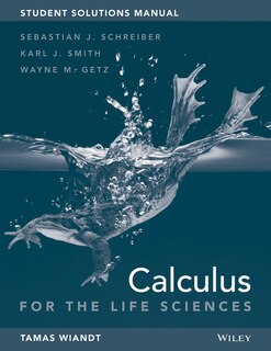 Front cover_Calculus for Life Sciences, 1e Student Solutions Manual