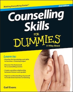 Front cover_Counselling Skills For Dummies