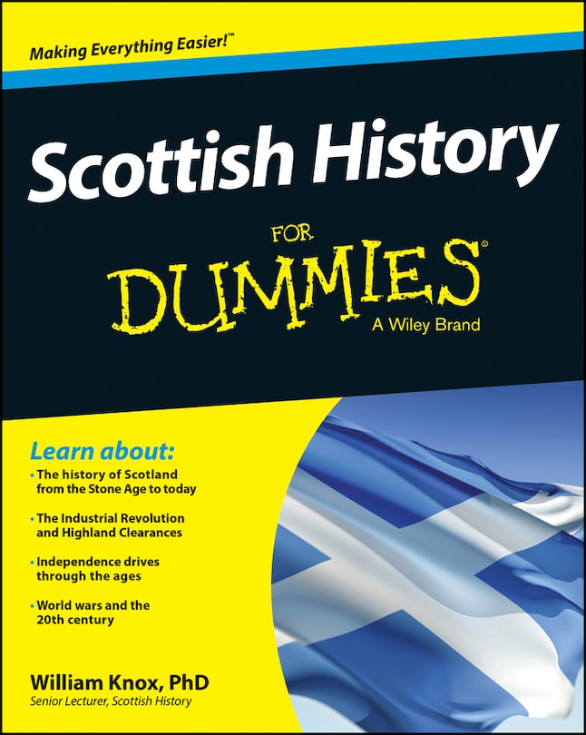 Front cover_Scottish History For Dummies