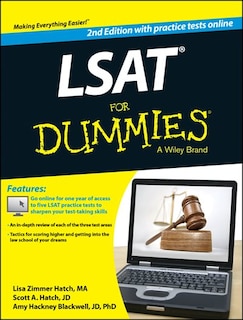 Couverture_LSAT For Dummies (with Free Online Practice Tests)