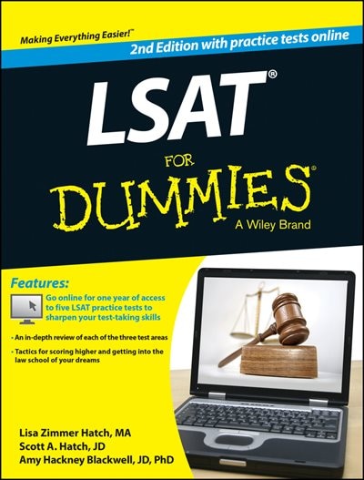 Couverture_LSAT For Dummies (with Free Online Practice Tests)