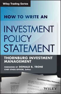 Front cover_How to Write an Investment Policy Statement