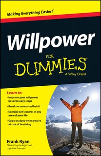 Front cover_Willpower For Dummies