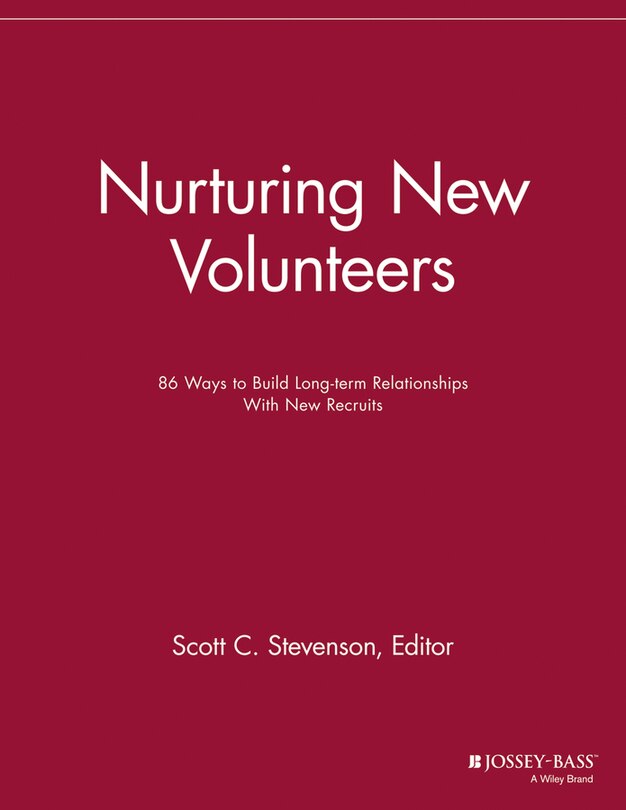 Front cover_Nurturing New Volunteers
