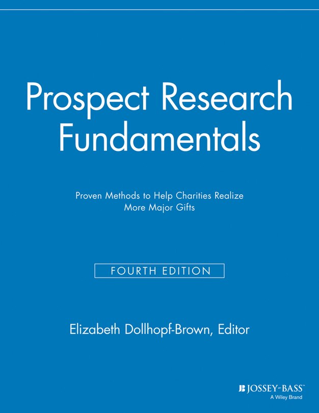 Front cover_Prospect Research Fundamentals