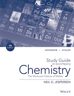 Couverture_Chemistry: The Molecular Nature of Matter, Study Guide