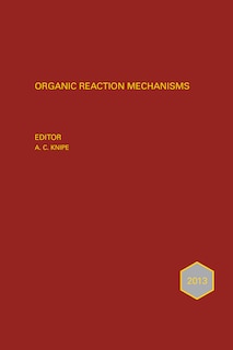 Couverture_Organic Reaction Mechanisms 2013