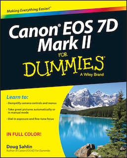 Front cover_Canon EOS 7D Mark II For Dummies