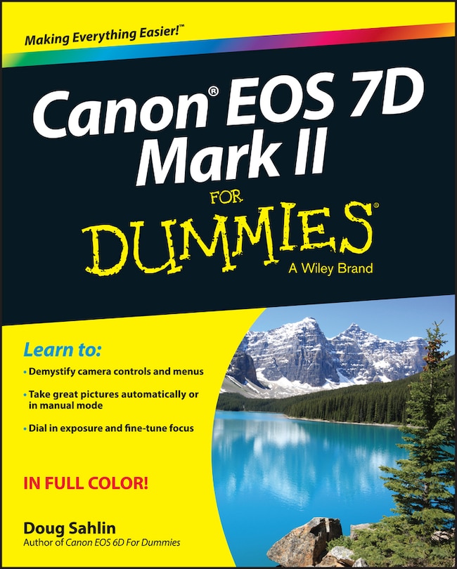 Front cover_Canon EOS 7D Mark II For Dummies