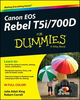 Couverture_Canon EOS Rebel T5i/700D For Dummies
