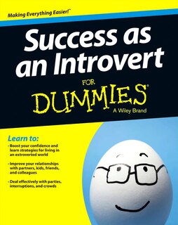 Front cover_Success as an Introvert For Dummies