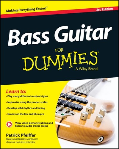 Couverture_Bass Guitar For Dummies, Book + Online Video & Audio Instruction