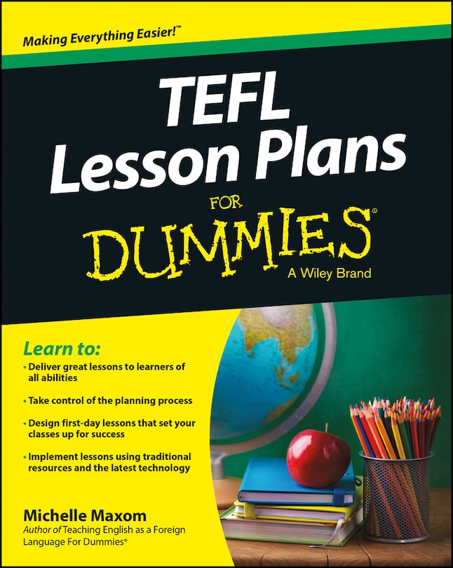 Front cover_TEFL Lesson Plans For Dummies