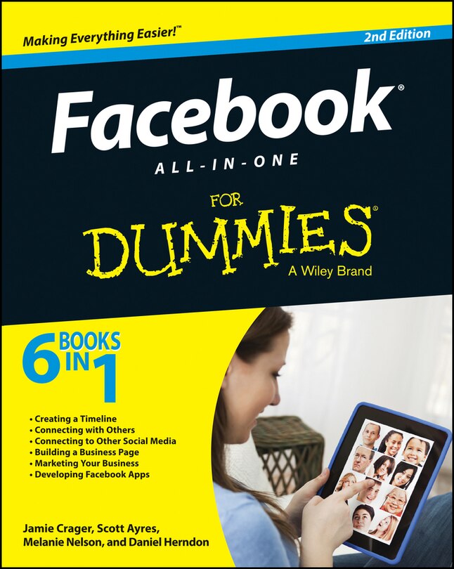 Front cover_Facebook All-in-One For Dummies