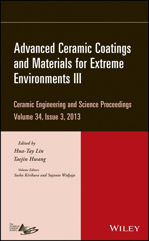 Front cover_Advanced Ceramic Coatings and Materials for Extreme Environments III, Volume 34, Issue 3