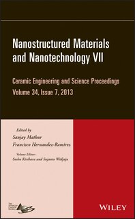 Couverture_Nanostructured Materials and Nanotechnology VII, Volume 34, Issue 7
