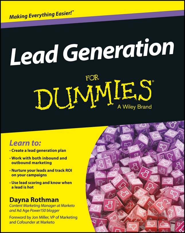 Front cover_Lead Generation For Dummies