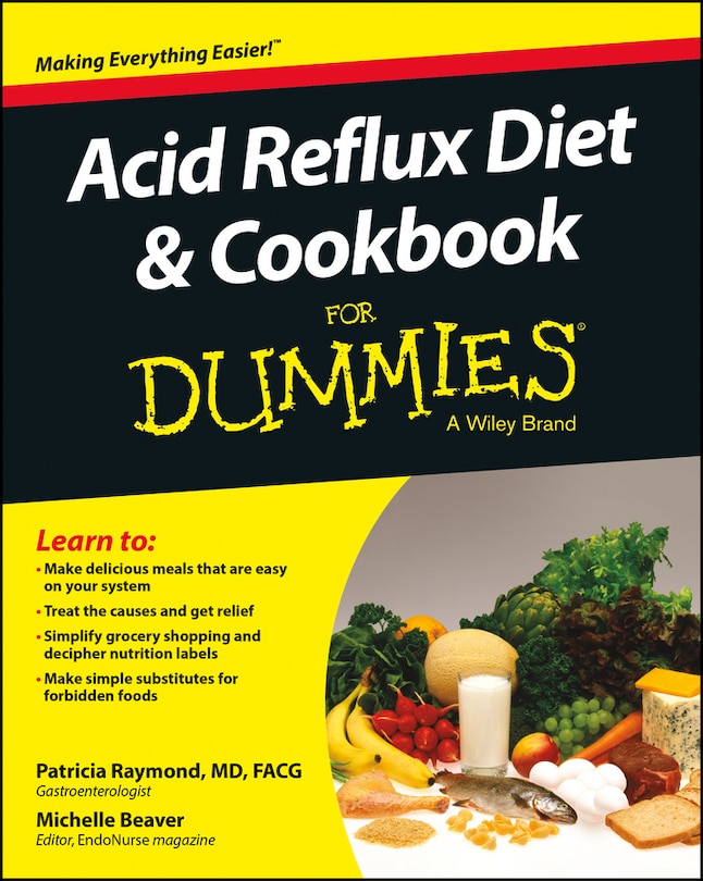 Front cover_Acid Reflux Diet & Cookbook For Dummies