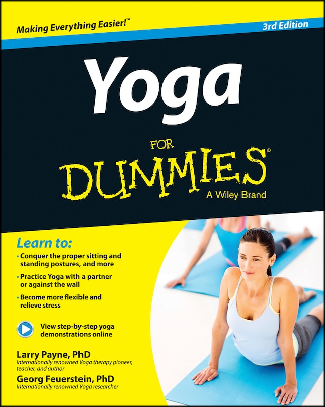 Front cover_Yoga For Dummies