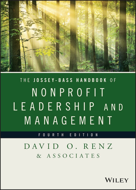 Front cover_The Jossey-Bass Handbook of Nonprofit Leadership and Management