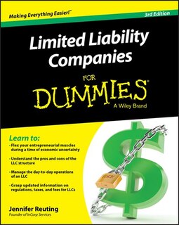 Front cover_Limited Liability Companies For Dummies
