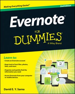 Front cover_Evernote For Dummies