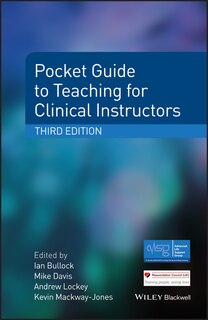 Couverture_Pocket Guide to Teaching for Clinical Instructors