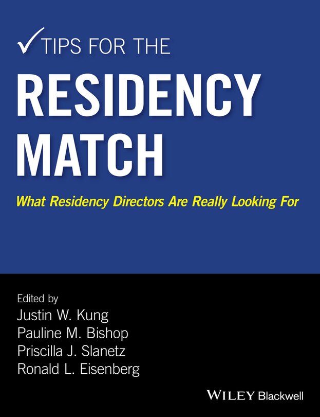 Front cover_Tips for the Residency Match